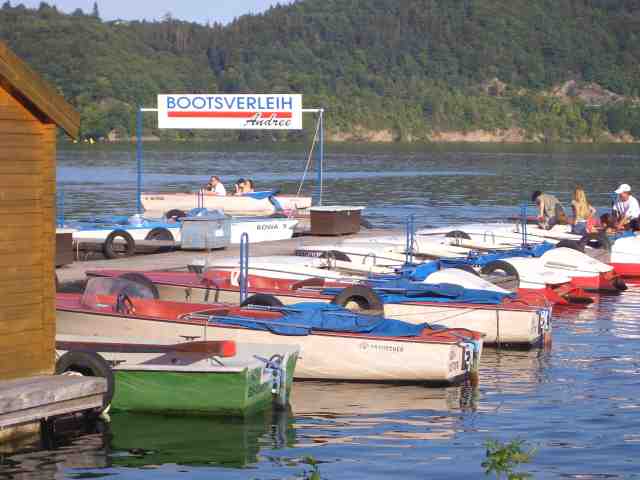 Bootsverleih am Edersee, ob Angelboot, -E-Boot, Segelboot ...